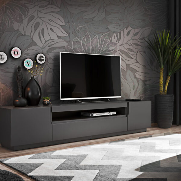 ESTON RTV TV kommode (Graphite)