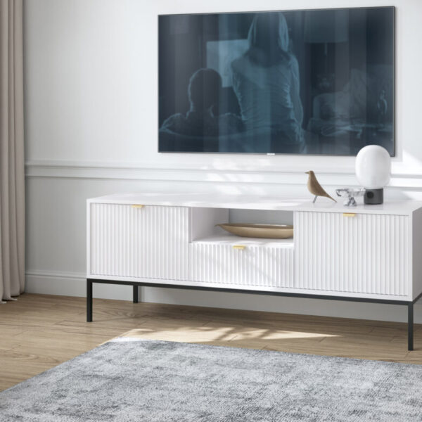 NOVA RTV154 TV kommode (Hvit)