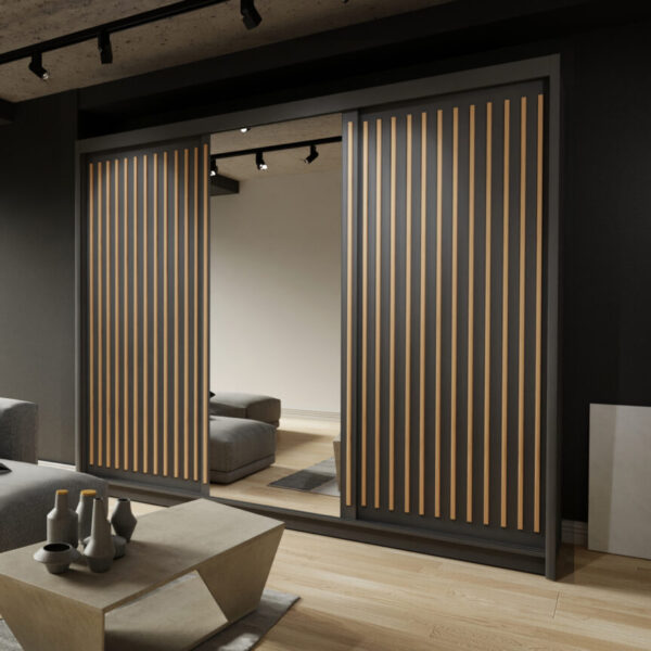 ROYAL 250 garderobe (svart)