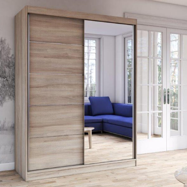 VISTA-05 garderobe med speil (Sonoma)